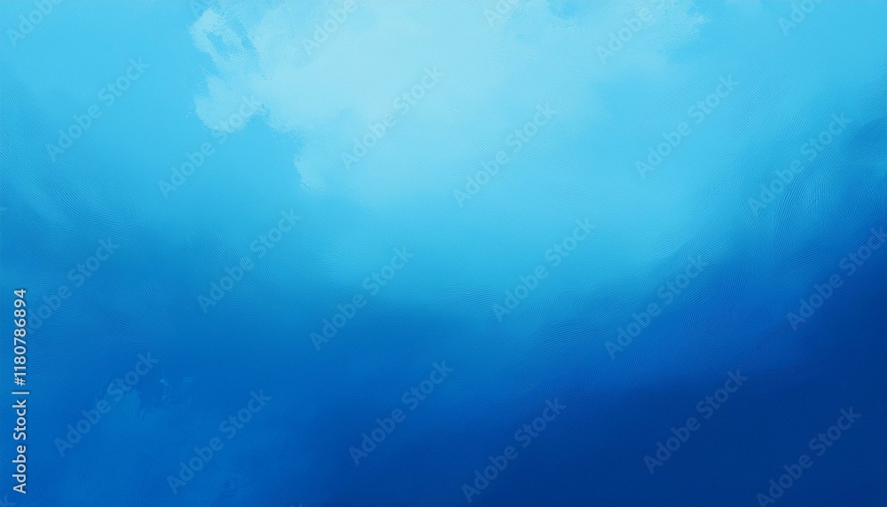 Obraz premium Gradient abstract background blue, sky, ice, ink, with copy space. Generated image