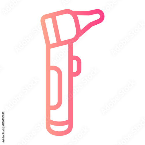 Otoscope gradient icon