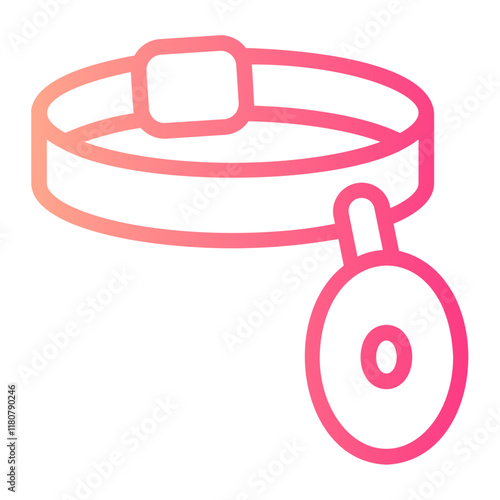 Head Mirror gradient icon
