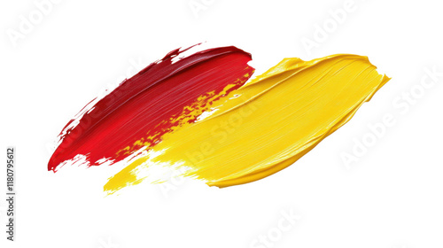 Paint stroke transparent background