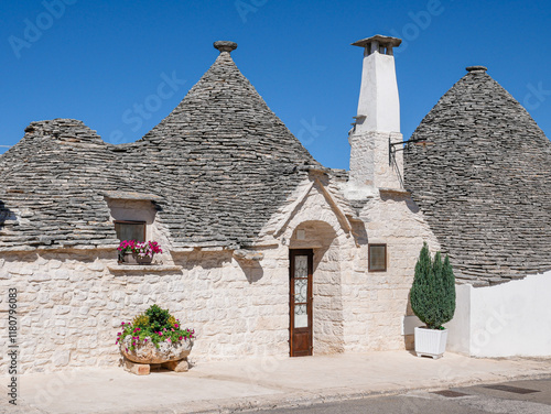 Charming Trulli Houses in Alberobello, Puglia - A Unique Italian Architectural Marvel