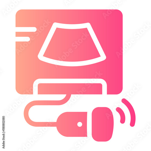 ultrasound gradient icon