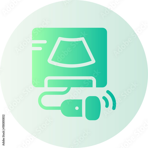 ultrasound gradient icon