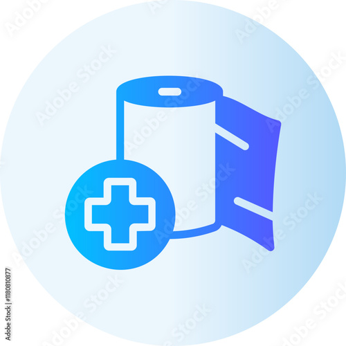 bandage gradient icon