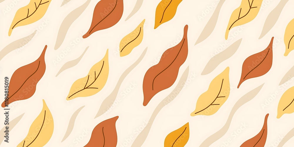 Autumn leaves fall background pattern design. Autumn leaves fall background pattern design.