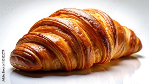 Wallpaper Mural Perfect Golden Brown Croissant - Delicious Baked Pastry Torontodigital.ca