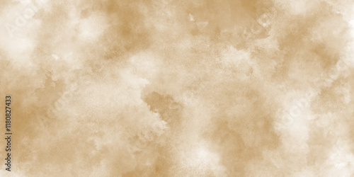 Old brown paper parchment banner with distressed vintage grunge texture, Abstract Background Texture Pattern with brown color, Heavily Mixed Wall Art paper texture, rustic dark wood with stains.