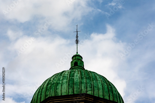 the dome of the church photo