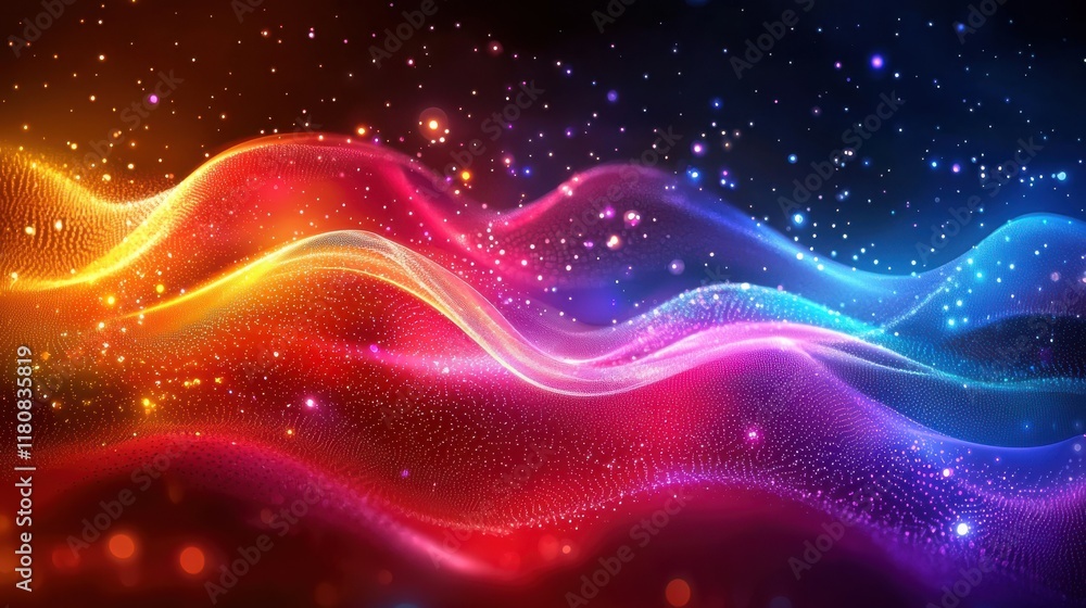 Visualize wireless signals flowing through a creative abstract design digital environment artistic concept for enhanced connectivity Visualize wireless signals flowing through a creative abstract design digital environment artistic concept for enhanced connectivity