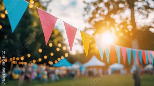 flags in the park festival