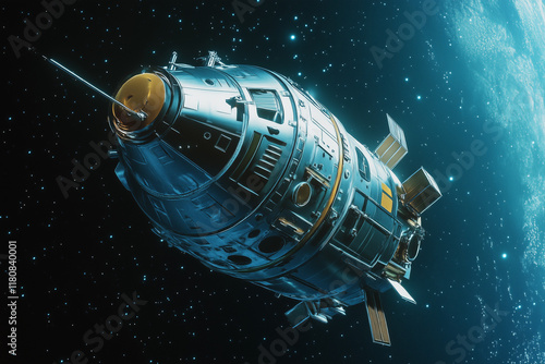 Wallpaper Mural space rocket in space Torontodigital.ca