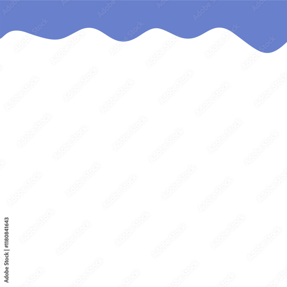 Obraz premium Abstact Top Page Border