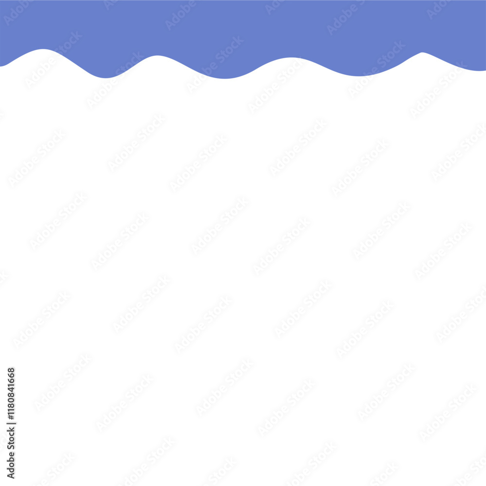 Obraz premium Abstact Top Page Border