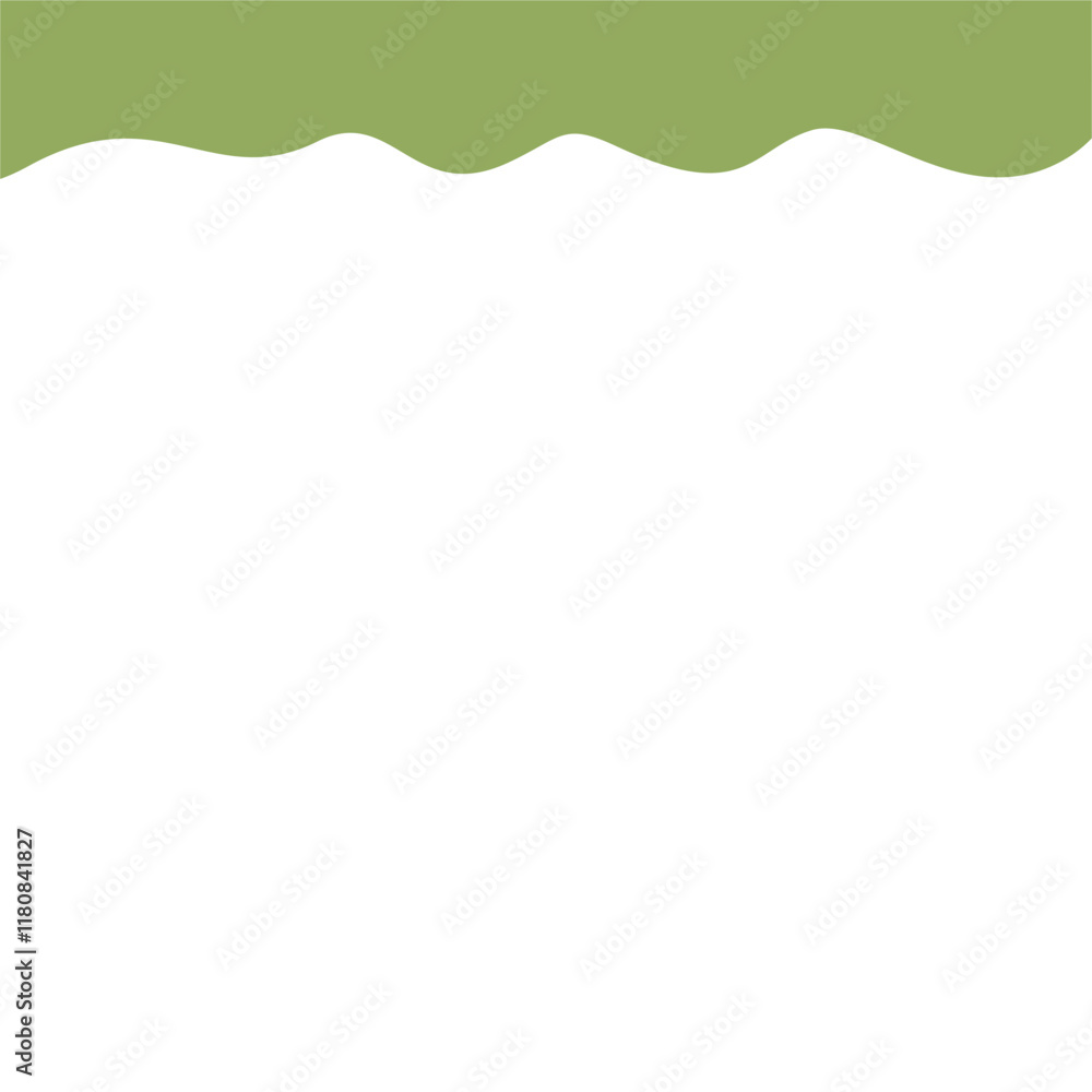 Obraz premium Abstact Top Page Border