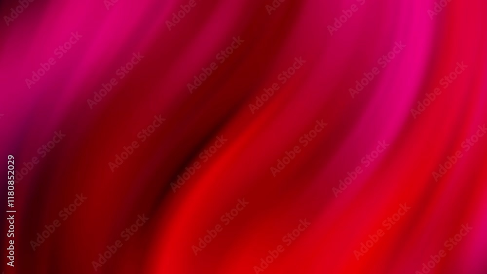 A smooth, flowing gradient of vibrant pink and red hues creating a dynamic abstract background.