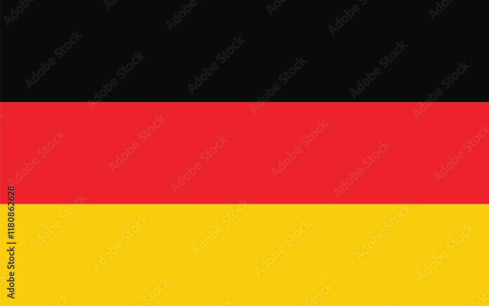 Germany flag vector icon isolated, Germany flag button, vector illustration of Germany flag. Germany flag vector icon isolated, Germany flag button, vector illustration of Germany flag.