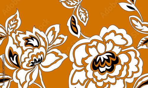 Abstract Flower background suitable for home decore and wallpaper purpose