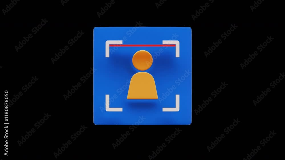 Profile scan verification animation Profile scan verification animation