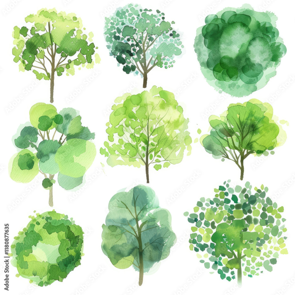 beautiful green trees beautiful green trees