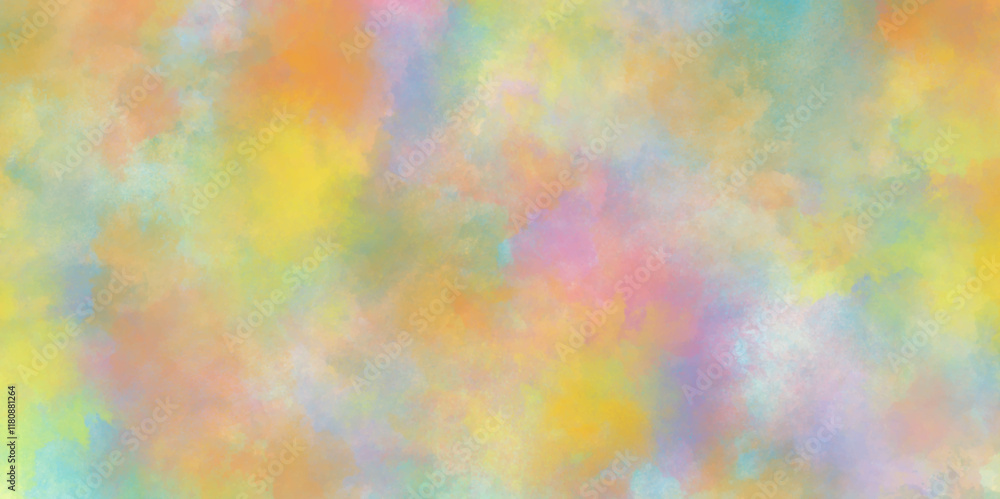 Watercolor paper texture background with cloudy stains and splashes, multicolor pastel rainbow gradient colors watercolor grunge texture, abstract colorful mixed color soft watercolor background. Watercolor paper texture background with cloudy stains and splashes, multicolor pastel rainbow gradient colors watercolor grunge texture, abstract colorful mixed color soft watercolor background.