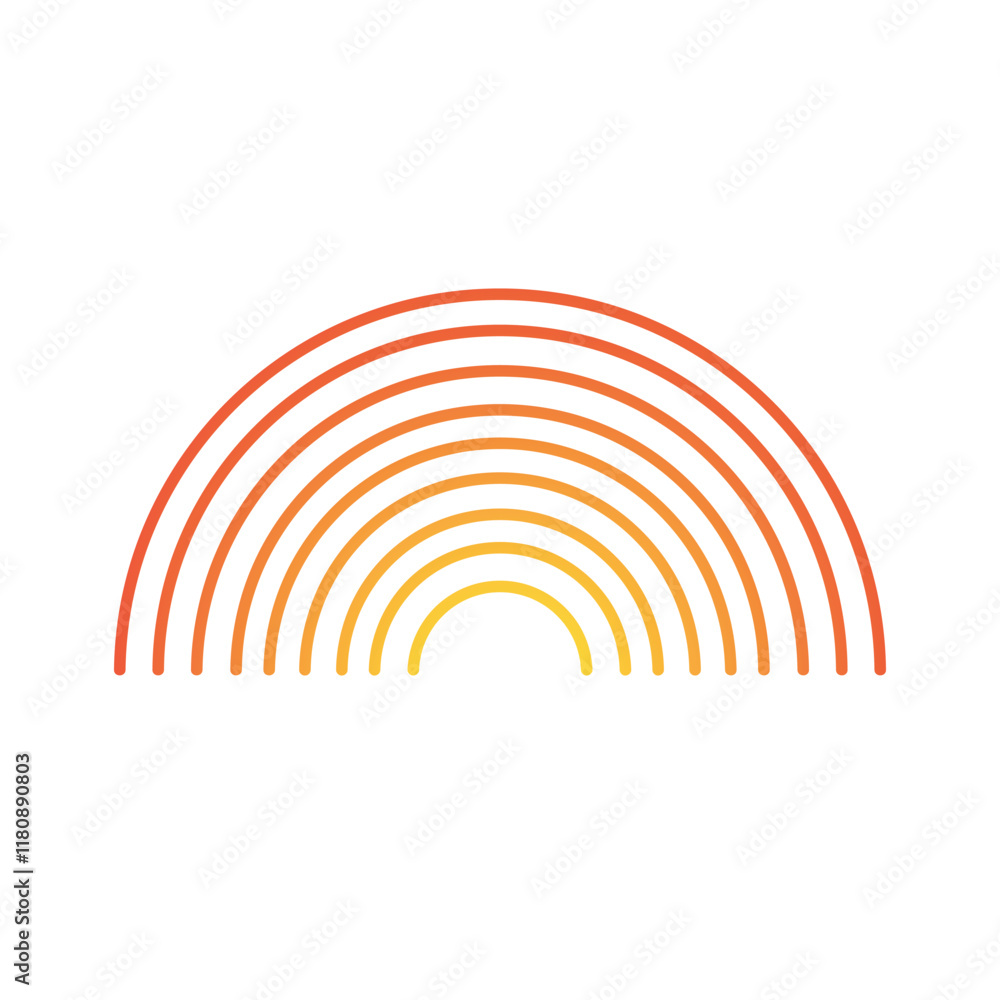 Fototapeta premium sun vector concept logo template design