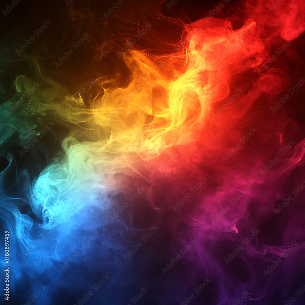 Neon Fire Background Neon Fire Background