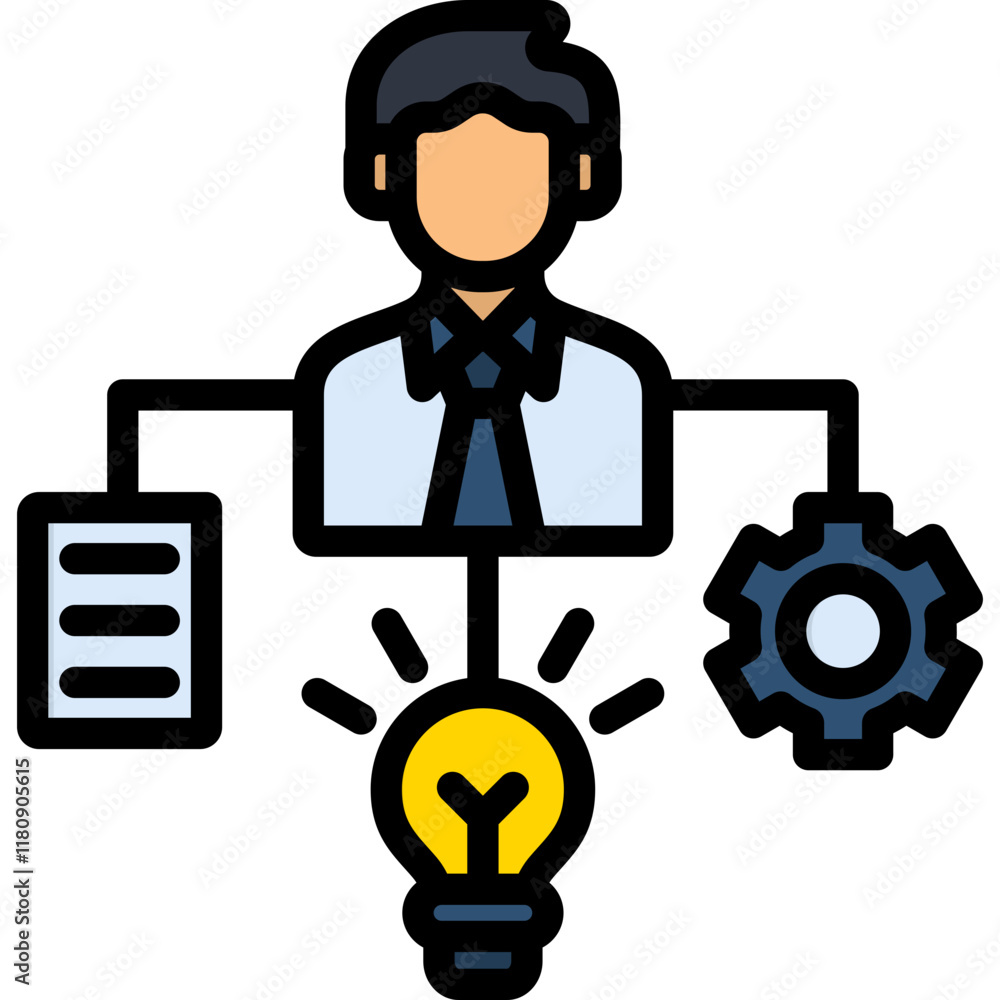 Organizational Skills Icon Organizational Skills Icon