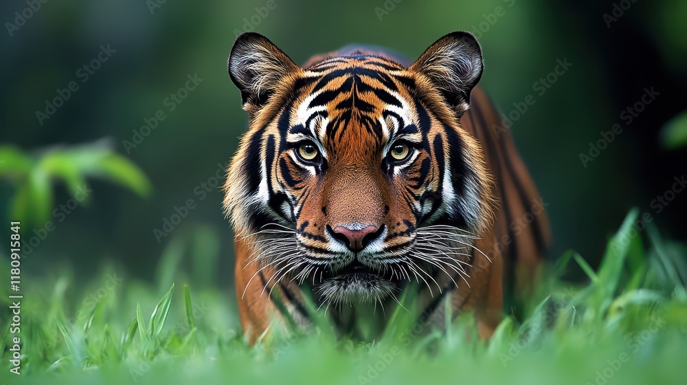Fototapeta premium Nature Photography for Environmental Awareness - A nature photographer capturing stunning wildlife, forest landscapes, and endangered species in an effort to raise environmental awareness