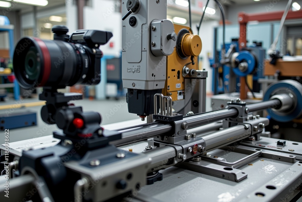 High precision Automated Industrial Machinery with Camera System for Quality Control and Inspection High precision Automated Industrial Machinery with Camera System for Quality Control and Inspection
