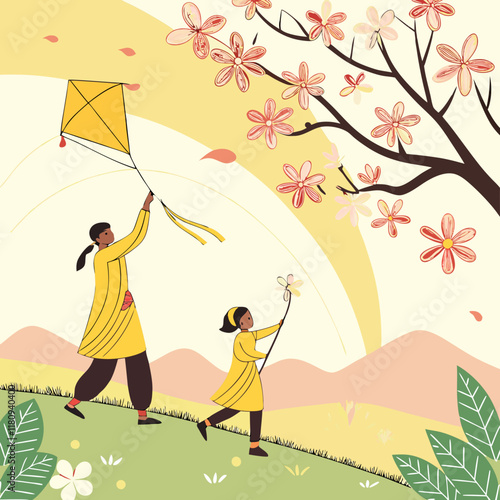 Vasant Panchami is celebrated every year on the fifth day of the bright half of the Hindu lunisolar calendar month of Magha, which typically falls in late January or February. Spring is known as the "