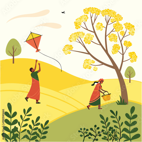 Vasant Panchami is celebrated every year on the fifth day of the bright half of the Hindu lunisolar calendar month of Magha, which typically falls in late January or February. Spring is known as the "