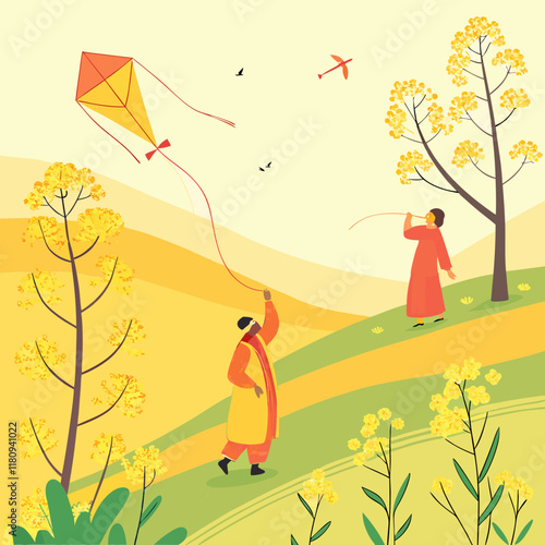 Vasant Panchami is celebrated every year on the fifth day of the bright half of the Hindu lunisolar calendar month of Magha, which typically falls in late January or February. Spring is known as the "