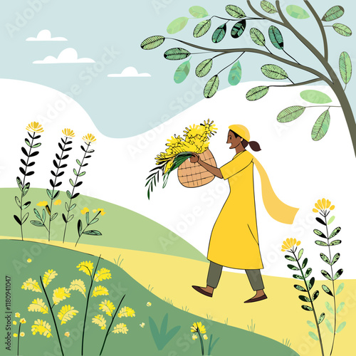 Vasant Panchami is celebrated every year on the fifth day of the bright half of the Hindu lunisolar calendar month of Magha, which typically falls in late January or February. Spring is known as the "