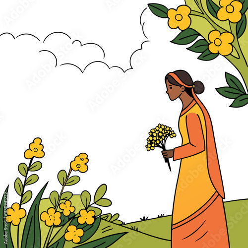 Vasant Panchami is celebrated every year on the fifth day of the bright half of the Hindu lunisolar calendar month of Magha, which typically falls in late January or February. Spring is known as the "