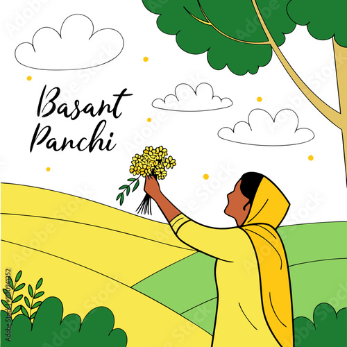 Vasant Panchami is celebrated every year on the fifth day of the bright half of the Hindu lunisolar calendar month of Magha, which typically falls in late January or February. Spring is known as the "