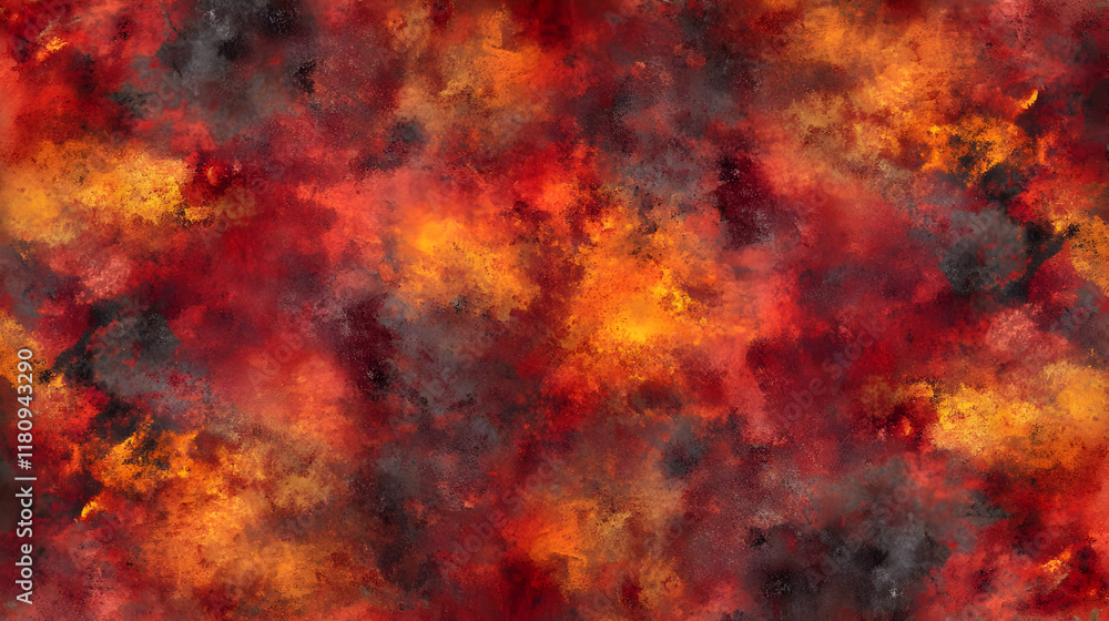 Fiery Abstract Background Illustration Fiery Abstract Background Illustration