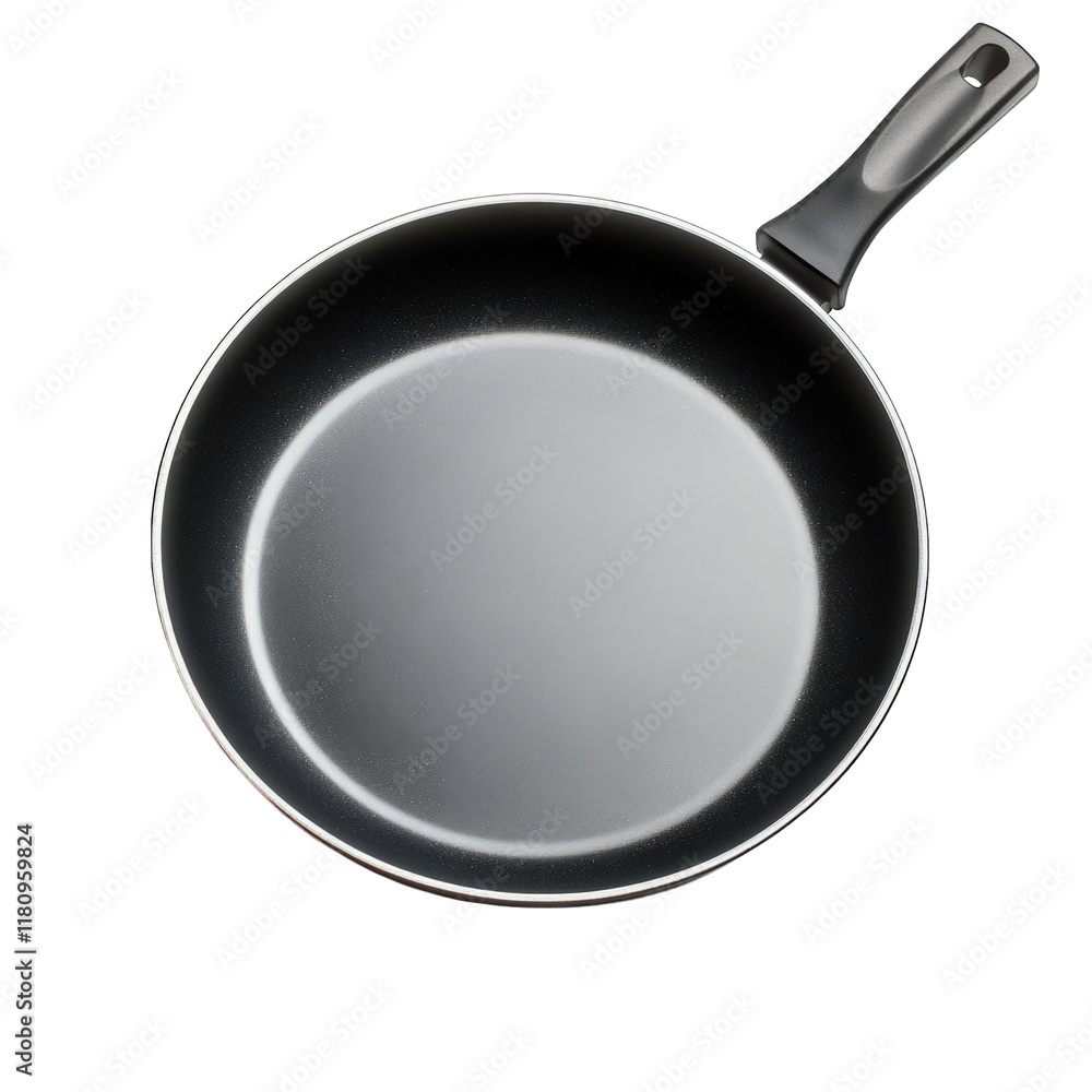 simple. round frying pan with a smooth. non-stick surface and a black handle it is designed for cooking various foods. providing an easy-to-clean and efficient cooking experience the pan is shown agai simple. round frying pan with a smooth. non-stick surface and a black handle it is designed for cooking various foods. providing an easy-to-clean and efficient cooking experience the pan is shown agai