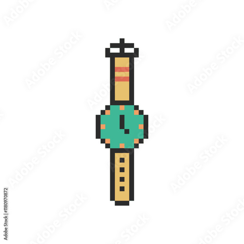 hand watch simple pixel art