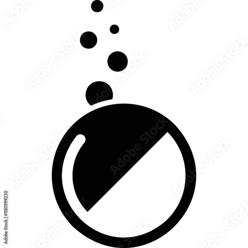 Pills simple vector icon