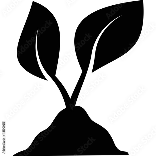 Simple vector icon vegetable crops
