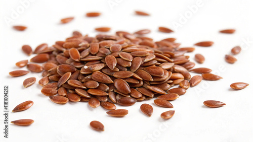 Obraz na płótnie flex seeds isolated on white background