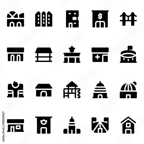 Building solid style, perfect for user interface projects