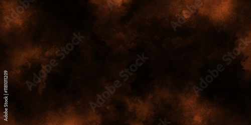 Old paper texture with stains and scratches, Hand painted abstract cloud texture, Paint leaks and ombre effects orange or brown watercolor, watercolor background textures with clouds and stains.