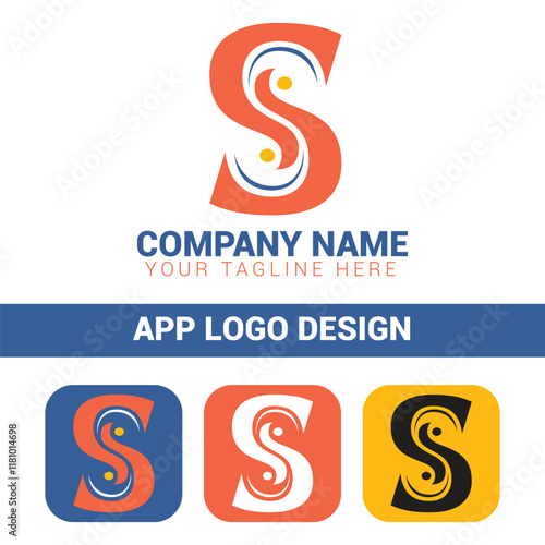 App Logo design Template, App logo design, Logo design