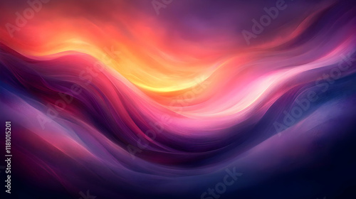 Wallpaper Mural Abstract Wavy Background Illustration Torontodigital.ca