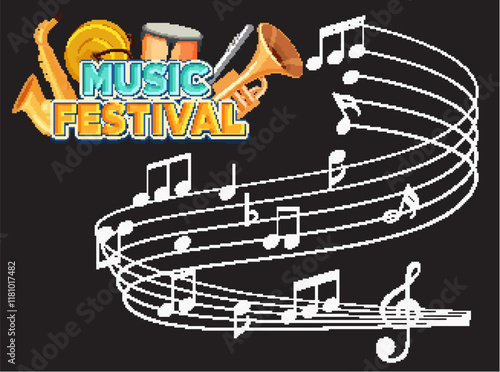 Vibrant Music Festival Celebration