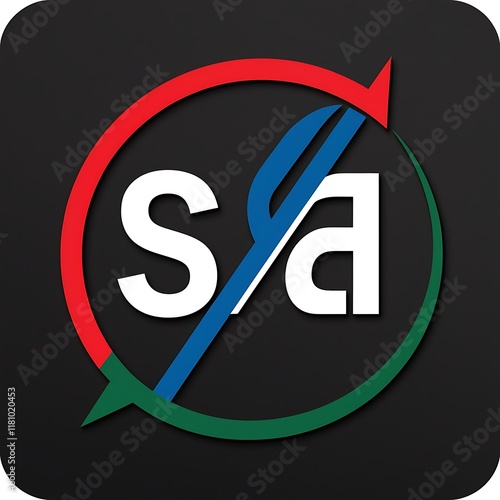 As Sa logo design As Sa initial logo template