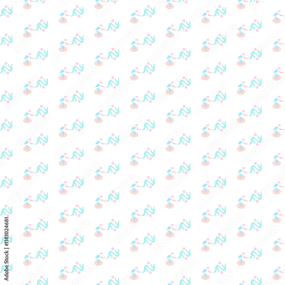 Marathon icon pattern design for social media template banner background. Marathon icon pattern design for social media template banner background.