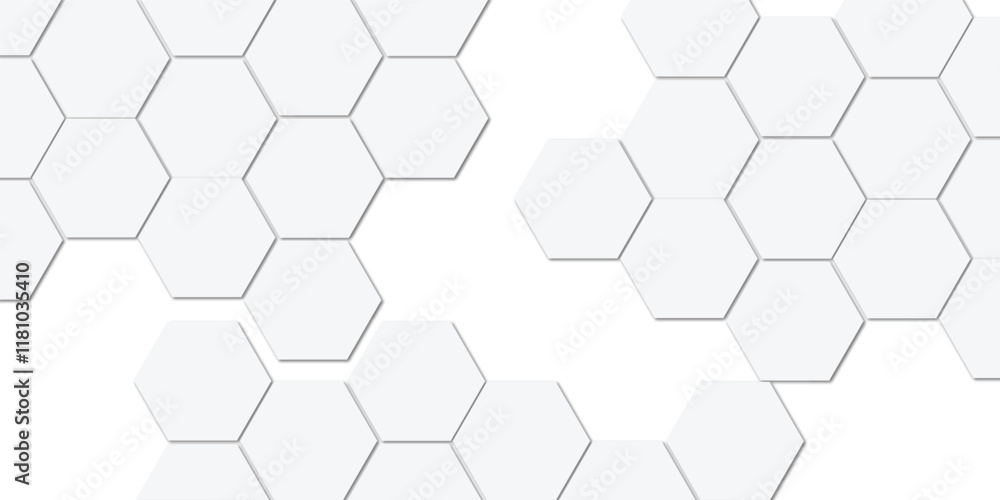 Abstract technology white geometric hexagon on transparent concept design honeycomb shape vector. Abstract technology white geometric hexagon on transparent concept design honeycomb shape vector.