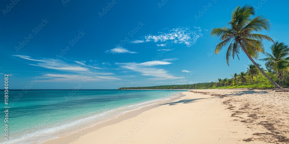 Serene beach scene under a vibrant blue sky, creating a perfect paradise. The beach and blue sky combine to offer an idyllic escape, inviting relaxation in this stunning paradise. Serene beach scene under a vibrant blue sky, creating a perfect paradise. The beach and blue sky combine to offer an idyllic escape, inviting relaxation in this stunning paradise.